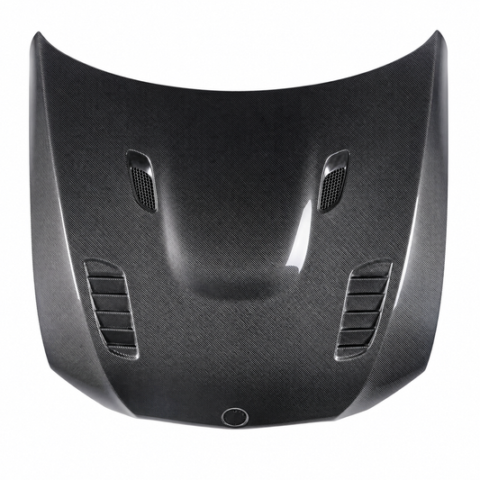 2011-2013 BMW 3-Series V Style Carbon Fiber Hood | E92/E93 LCI