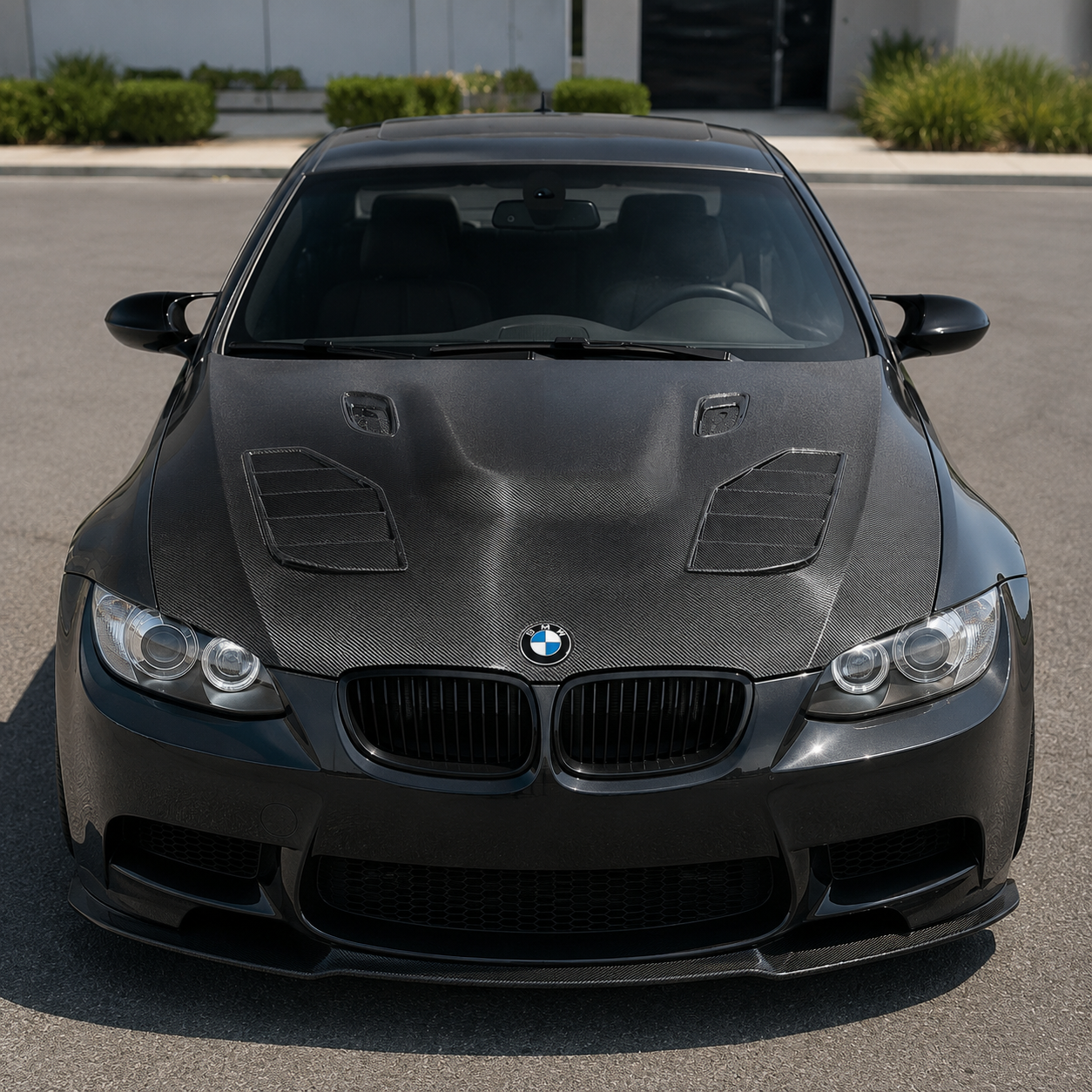 2011-2013 BMW 3-Series S Style Carbon Fiber Hood | E92/E93 LCI