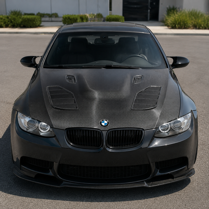 2011-2013 BMW 3-Series S Style Carbon Fiber Hood | E92/E93 LCI