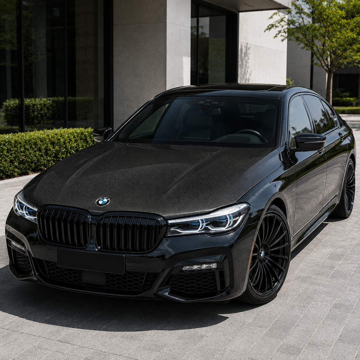 2020-2022 BMW 7-Series Carbon Fiber Hood | G11/G12