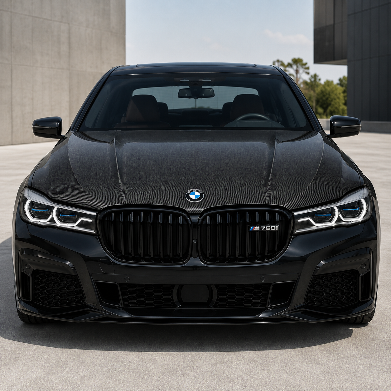 2020-2022 BMW 7-Series Carbon Fiber Hood | G11/G12