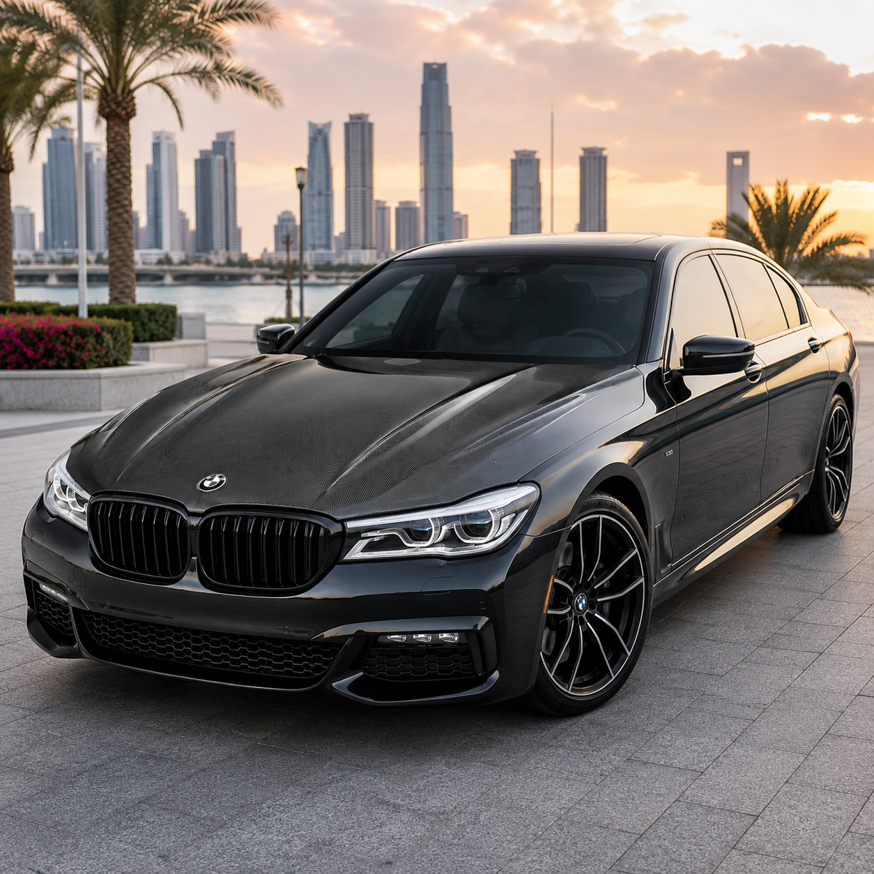 2016-2019 BMW 7-Series Carbon Fiber Hood | G11/G12