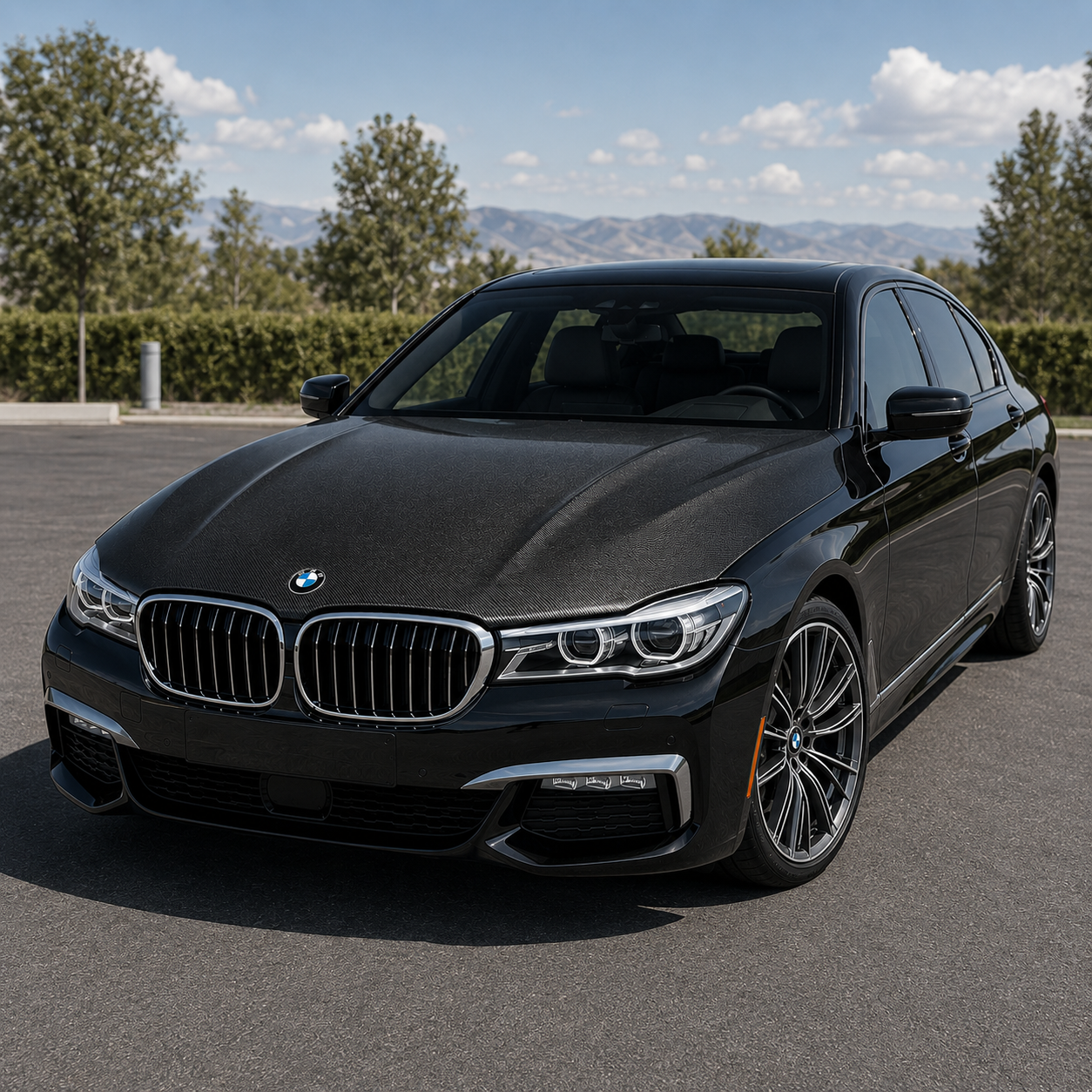 2016-2019 BMW 7-Series Carbon Fiber Hood | G11/G12