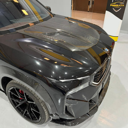 2023+ BMW XM ST Style Carbon Fiber Hood Scoop | G09