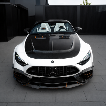 2022-2026 Mercedes SL43/SL55/SL63 AMG V1 Style Carbon Fiber Hood | R232