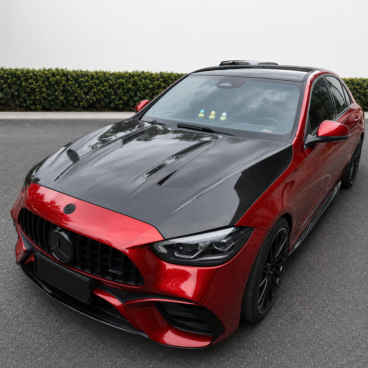 2022+ Mercedes C-Class V2 Carbon Fiber Hood | W206