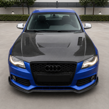 2009-2012 Audi A4/S4/RS4 V2 Style Carbon Fiber Hood | B8