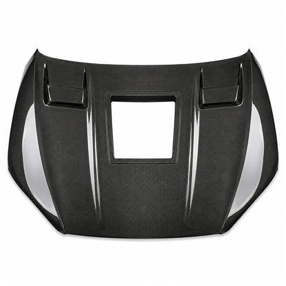 2018-2024 Audi A5/S5/RS5 Glass Engine Cover Carbon Fiber Hood | B9/B9.5