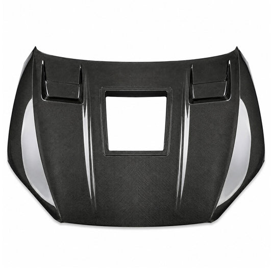 2018-2024 Audi A5/S5/RS5 Glass Engine Cover Carbon Fiber Hood | B9/B9.5