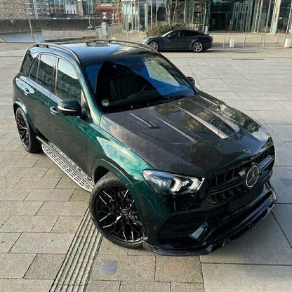 2020+ Mercedes GLE-Class LD Style Carbon Fiber Hood | C167/W167