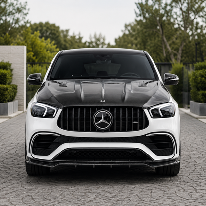 2020+ Mercedes GLE-Class LD Style Carbon Fiber Hood | C167/W167