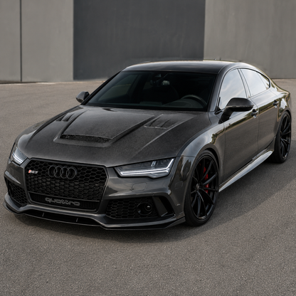 2012-2018 Audi A7/S7/RS7 V1 Style Carbon Fiber Hood | C7/C7.5