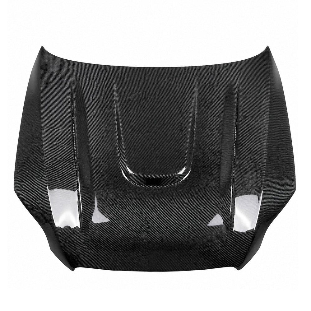 2007-2015 Audi Q7 H Style Carbon Fiber Hood | 4L