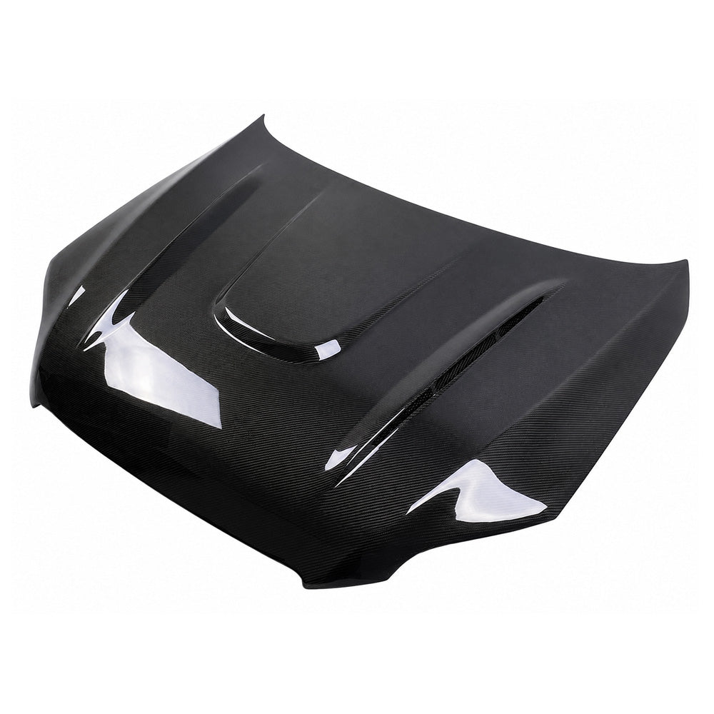 2007-2015 Audi Q7 H Style Carbon Fiber Hood | 4L