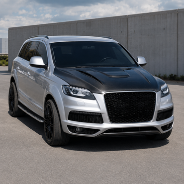 2007-2015 Audi Q7 H Style Carbon Fiber Hood | 4L