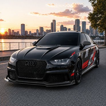 2013-2016 Audi A4/S4/RS4 KB Style Carbon Fiber Hood | B8.5 A4/S4/RS4