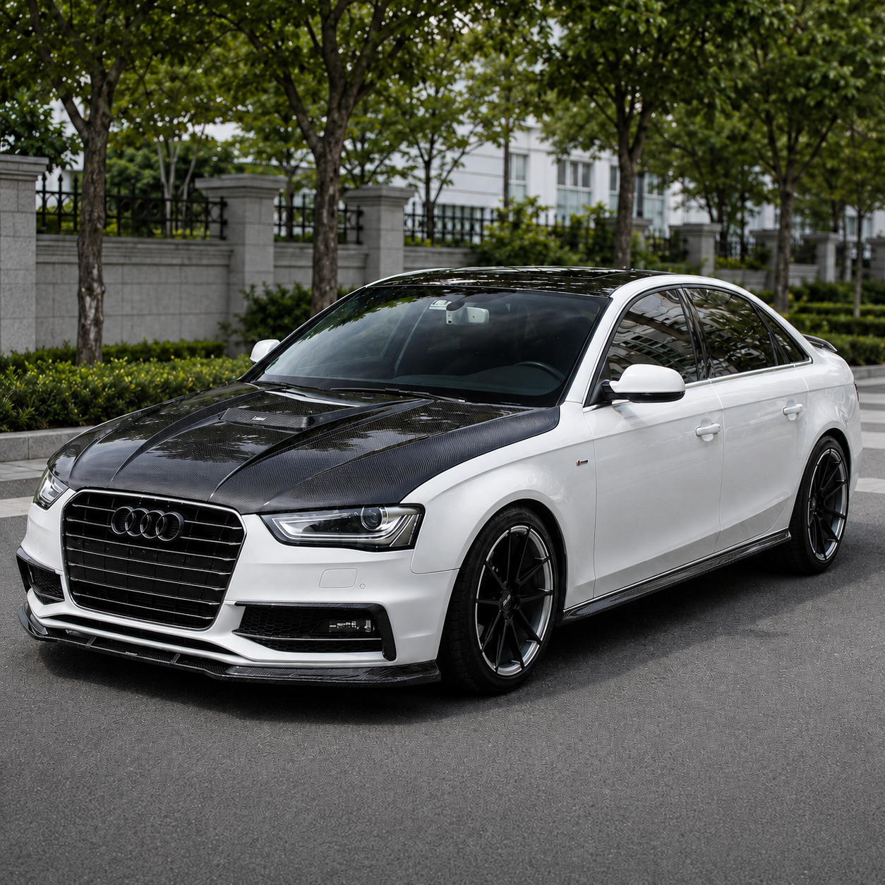 2013-2016 Audi A4/S4/RS4 KB Style Carbon Fiber Hood | B8.5 A4/S4/RS4