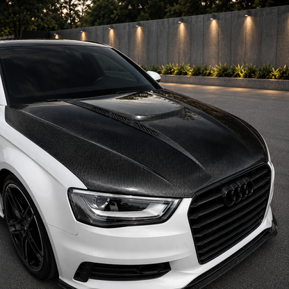 2013-2016 Audi A4/S4/RS4 KB Style Carbon Fiber Hood | B8.5 A4/S4/RS4