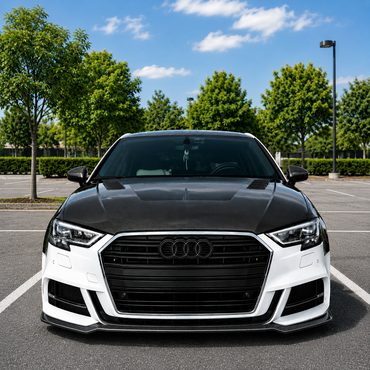 2014-2020 Audi A3/S3/RS3 V3 Style Carbon Fiber Hood | 8V/8V.5