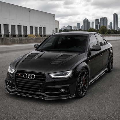 2013-2016 Audi A4/S4/RS4 V2 Style Carbon Fiber Hood | B8.5 A4/S4/RS4