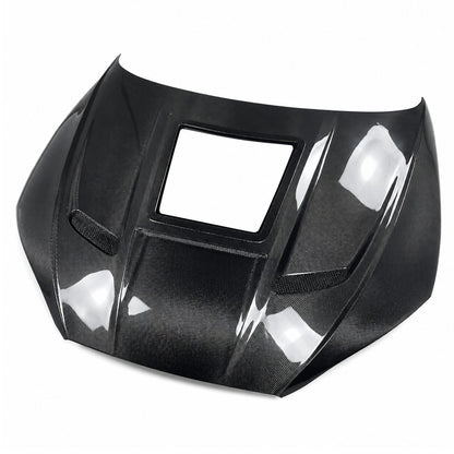 2018-2024 Audi A5/S5/RS5 Glass Engine Cover V3 Carbon Fiber Hood | B9/B9.5