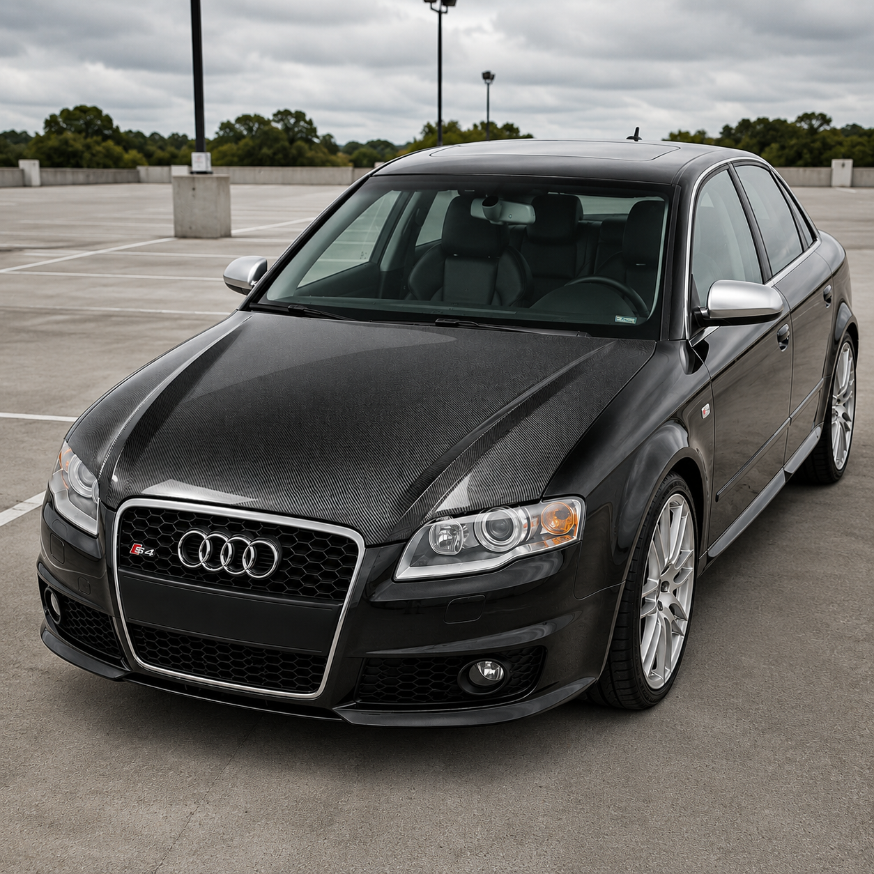 2005-2008 Audi A4/S4/RS4 Carbon Fiber Hood | B7