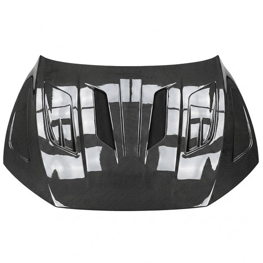 2019+ Audi A7/S7/RS7 V2 Style Carbon Fiber Hood | C8