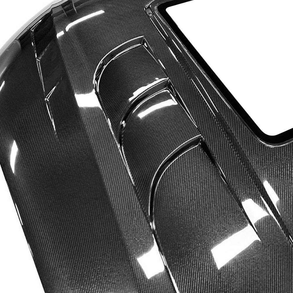 2015-2018 Audi A8/S8 Glass Engine Cover Carbon Fiber Hood | D4