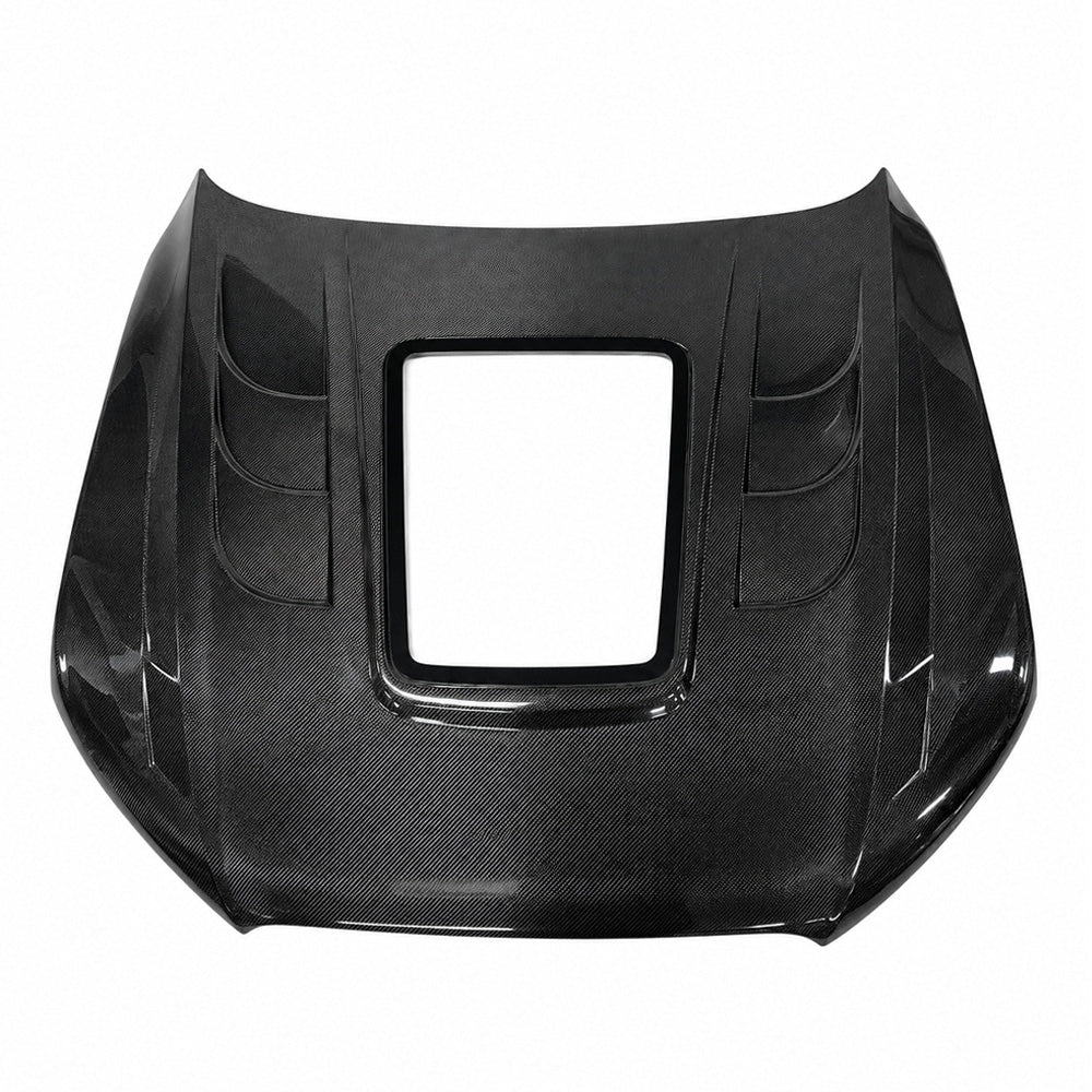 2015-2018 Audi A8/S8 Glass Engine Cover Carbon Fiber Hood | D4