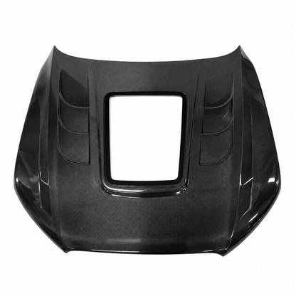 2015-2018 Audi A8/S8 Glass Engine Cover Carbon Fiber Hood | D4