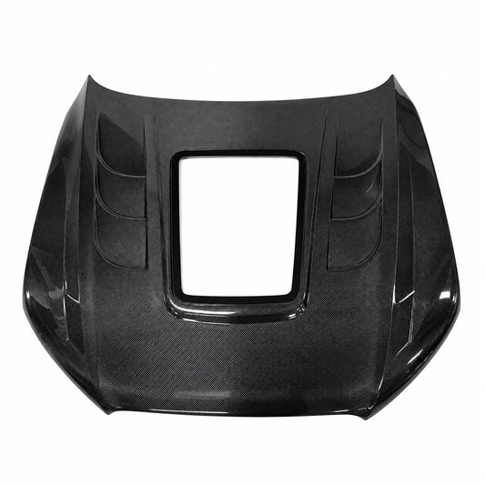 2015-2018 Audi A8/S8 Glass Engine Cover Carbon Fiber Hood | D4