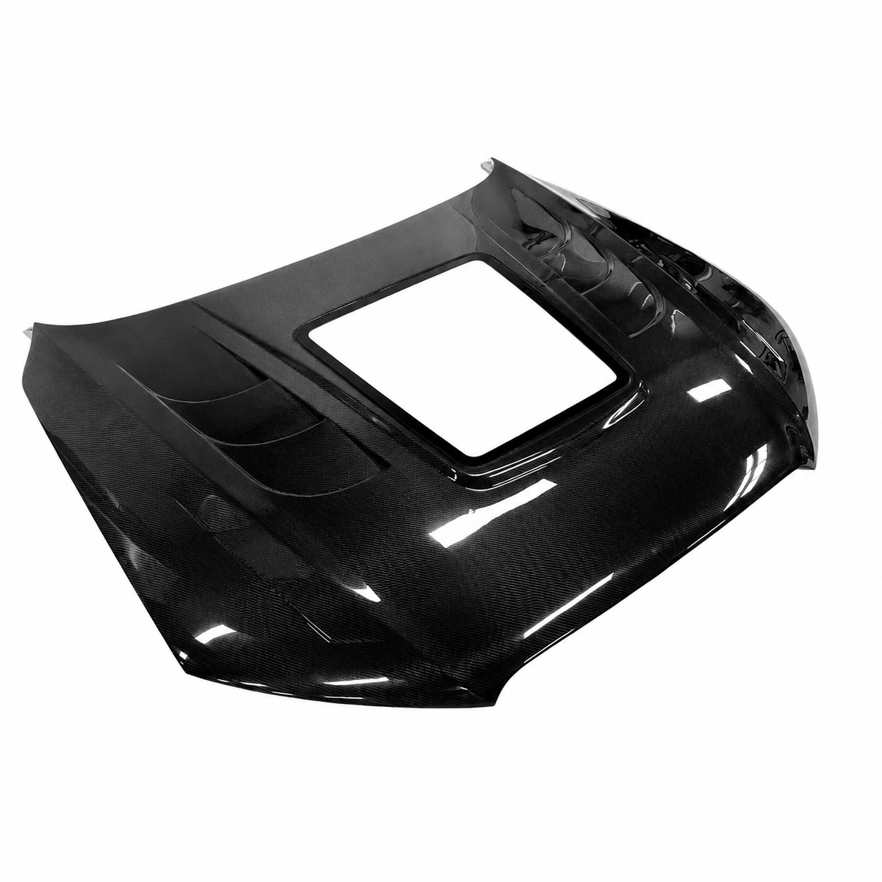 2015-2018 Audi A8/S8 Glass Engine Cover Carbon Fiber Hood | D4