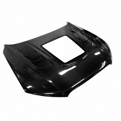 2015-2018 Audi A8/S8 Glass Engine Cover Carbon Fiber Hood | D4