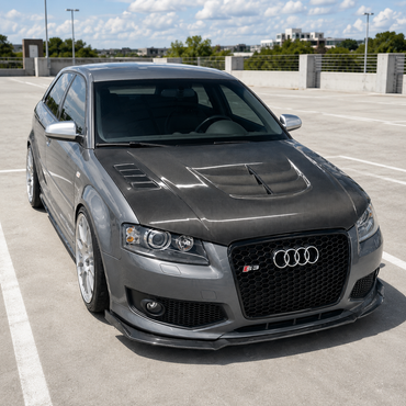 2009-2013 Audi A3/S3/RS3 V2 Style Carbon Fiber Hood | 8P