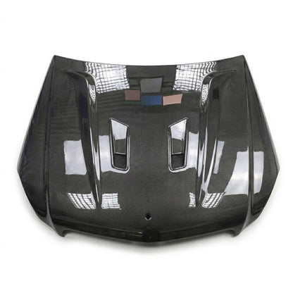 2008-2011 Mercedes C-Class B Style Carbon Fiber Hood | W204/C204
