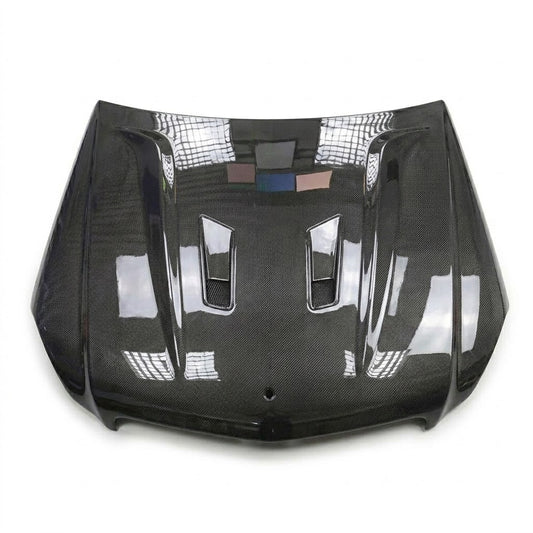 2008-2011 Mercedes C-Class B Style Carbon Fiber Hood | W204/C204