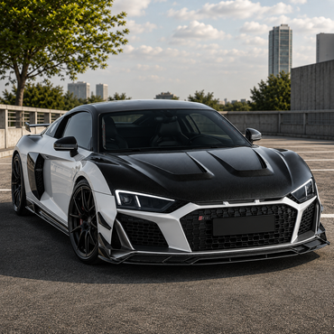 2019-2024 Audi R8 Carbon Fiber Front Hood I MK2 Gen 2 Facelift