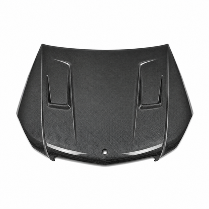 2008-2011 Mercedes C63 AMG A Style Carbon Fiber Hood | W204/C204