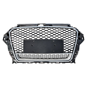 2014-2016 Audi RS3 Style Honeycomb Grille with Lower Mesh | 8V A3/S3