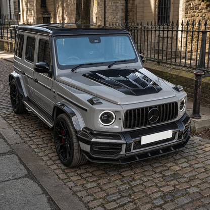 2019-2024 Mercedes G-Class/G63 AMG V2 Style Carbon Fiber Hood Scoop | W463A/W464