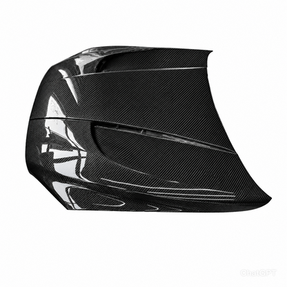 2013-2019 BMW 6-Series/M6 H Style Carbon Fiber Hood | F06/F12/F13