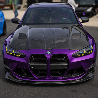 2021+ BMW M3/M4 V4 Style Carbon Fiber Hood | G80/G81/G82/G83