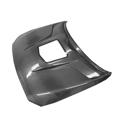 2014-2021 BMW 2-Series/M2 Glass Engine Cover V2 Style Carbon Fiber Hood | F22/F23/F87