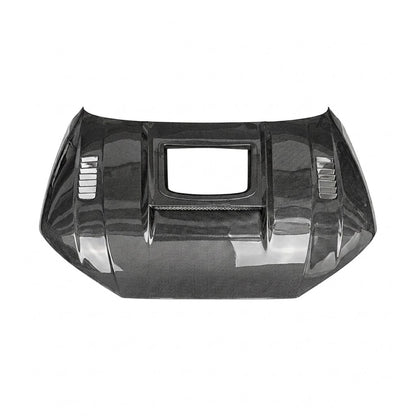 2017-2025 Audi A4/S4/RS4 Glass Engine Cover Carbon Fiber Hood | B9/B9.5
