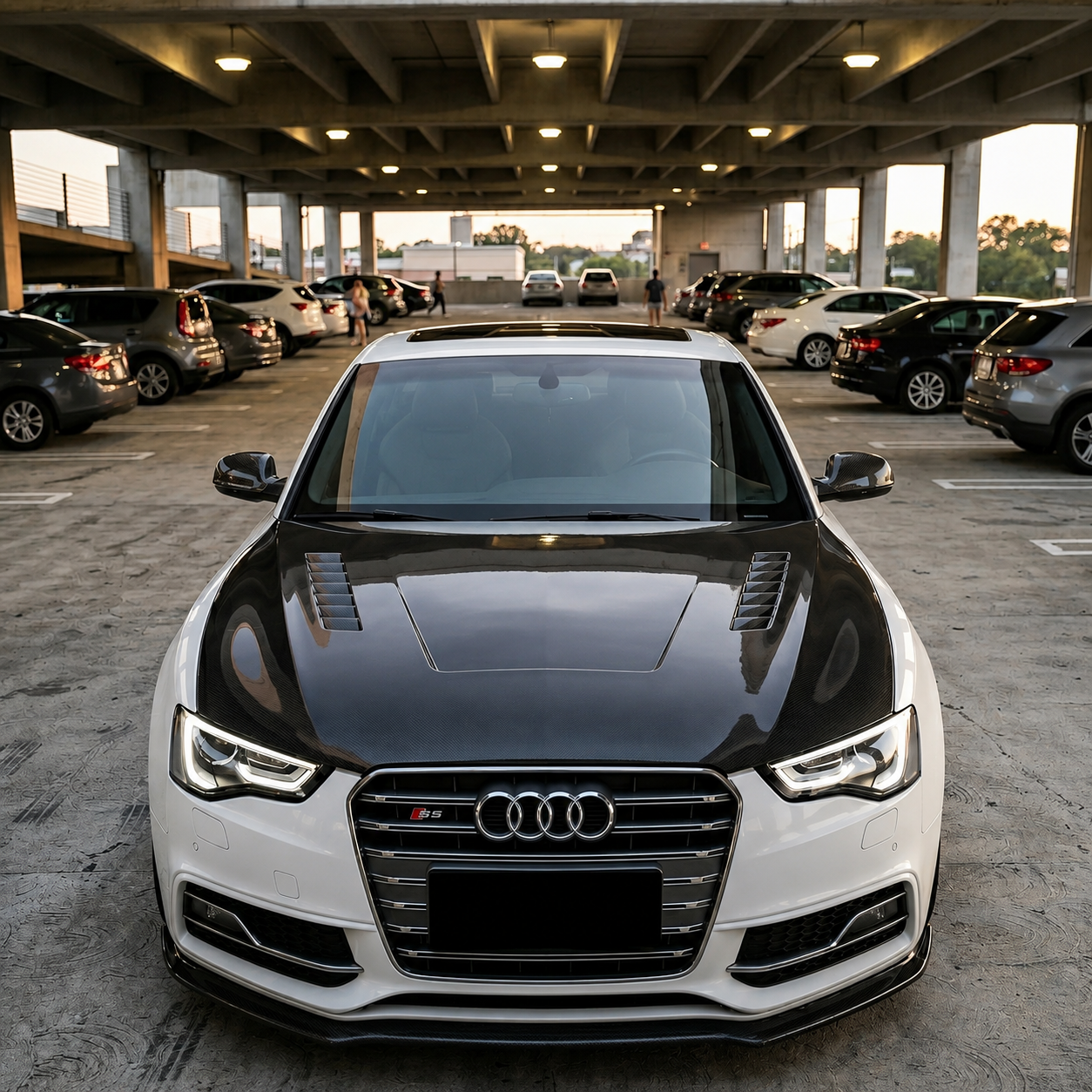 2013-2017 Audi A5/S5/RS5 C1 Style Carbon Fiber Hood | B8.5