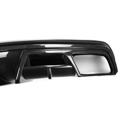 2014-2019 Mercedes-Benz CLA-Class V2 Style Carbon Fiber Rear Diffuser | W117/C117
