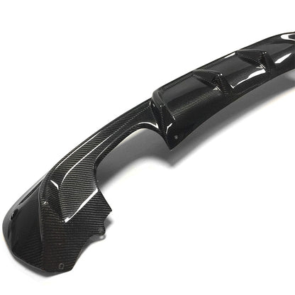 2014-2020 BMW 3-Series M Performance Style Carbon Fiber Quad Tip Rear Diffuser | F34 Gran Turismo