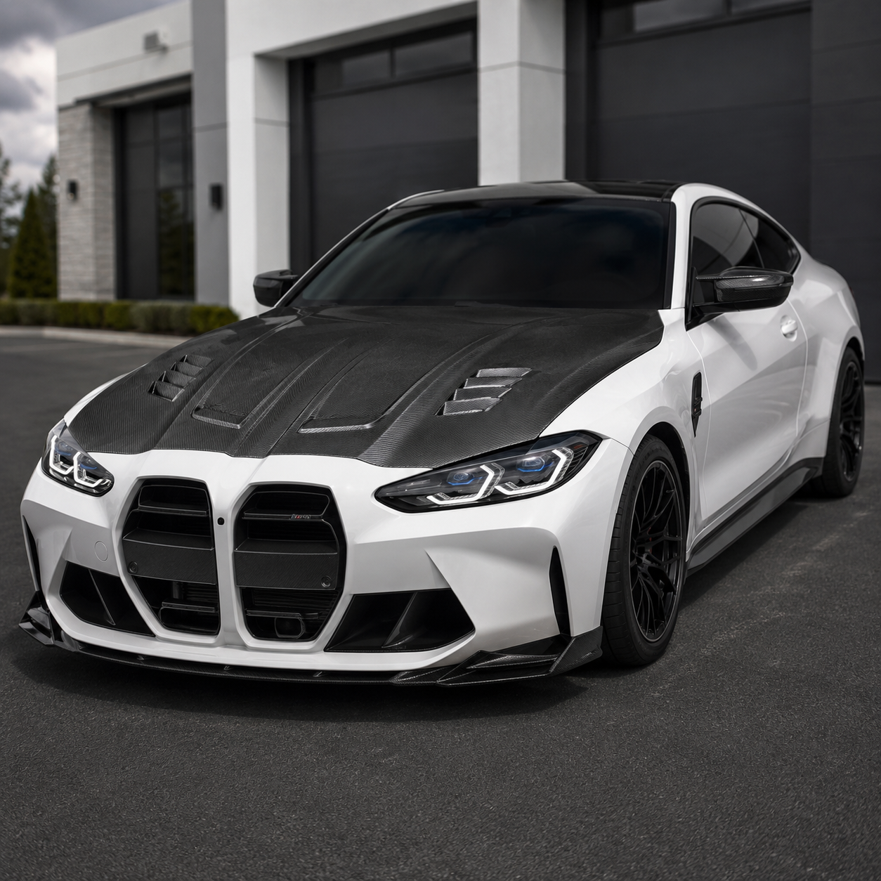 2021+ BMW M3/M4 V4 Style Carbon Fiber Hood | G80/G81/G82/G83