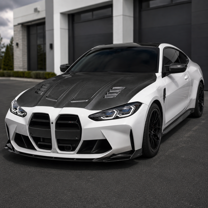 2021+ BMW M3/M4 V4 Style Carbon Fiber Hood | G80/G81/G82/G83