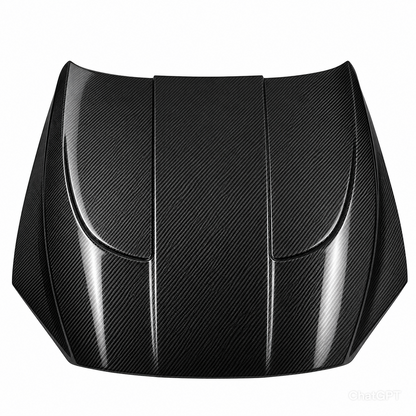 2013-2019 BMW 6-Series/M6 H Style Carbon Fiber Hood | F06/F12/F13